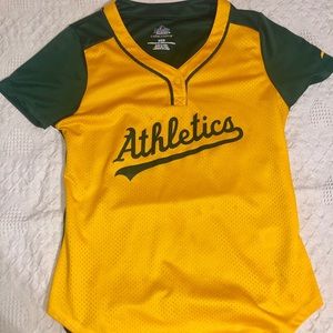 Woman’s size medium A’s shirt